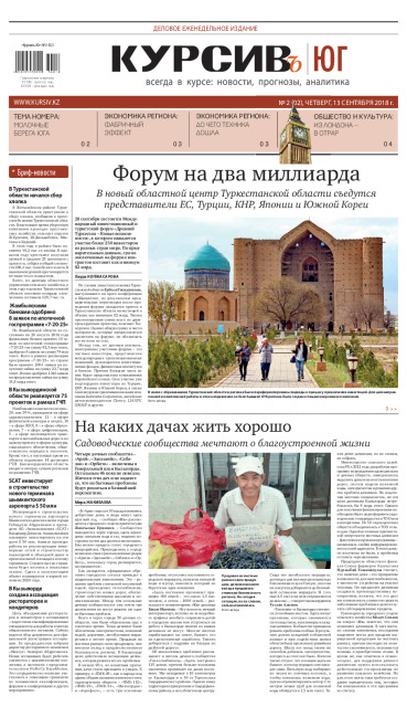 Газета Курсив №02 (юг)