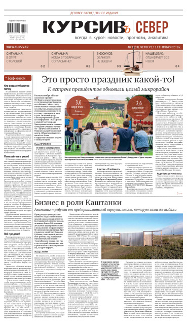 Газета Курсив №03 (север)
