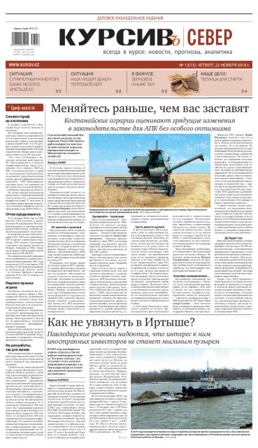 Газета Курсив №13 (север)