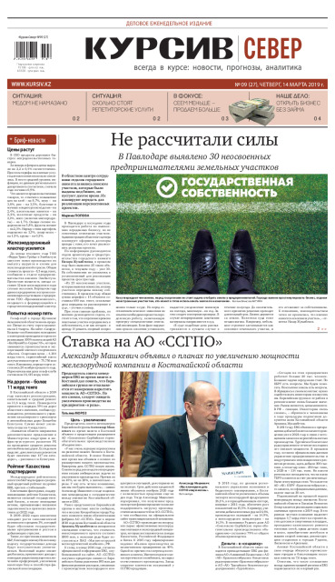 Газета Курсив №9 (север)