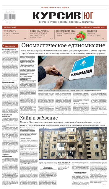 Газета Курсив №11 (юг)