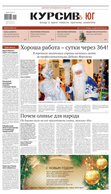 Газета Курсив №17 (юг)