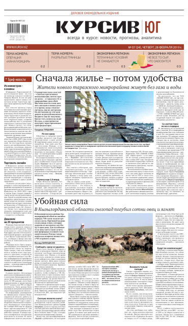 Газета Курсив №7 (юг)