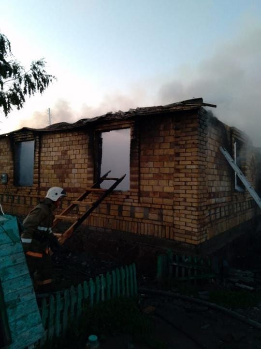 Ақмола облысында өрт кезінде үш бала қаза болды