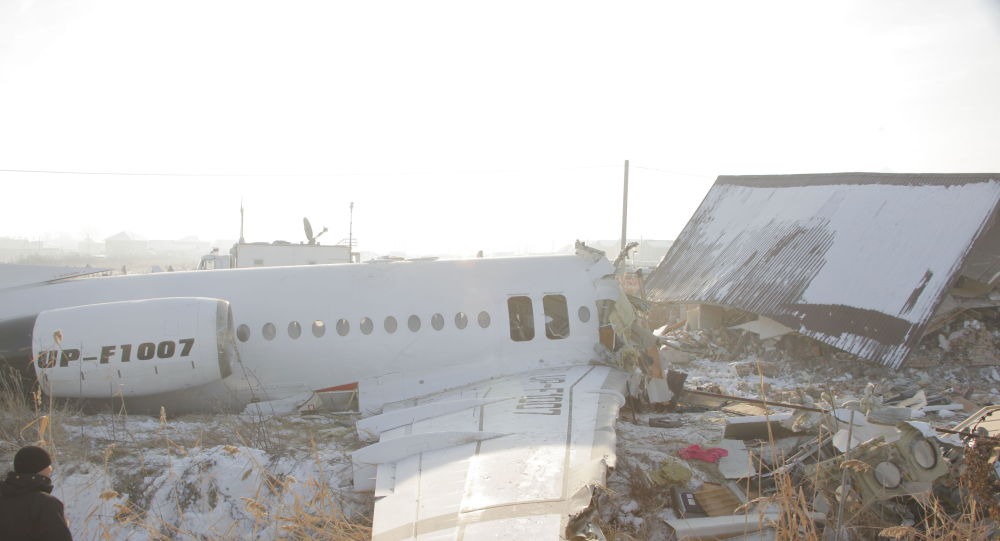 «Казаэронавигация» Bek Air ұшағы апаты нұсқаларының бірін жоққа шығарды
