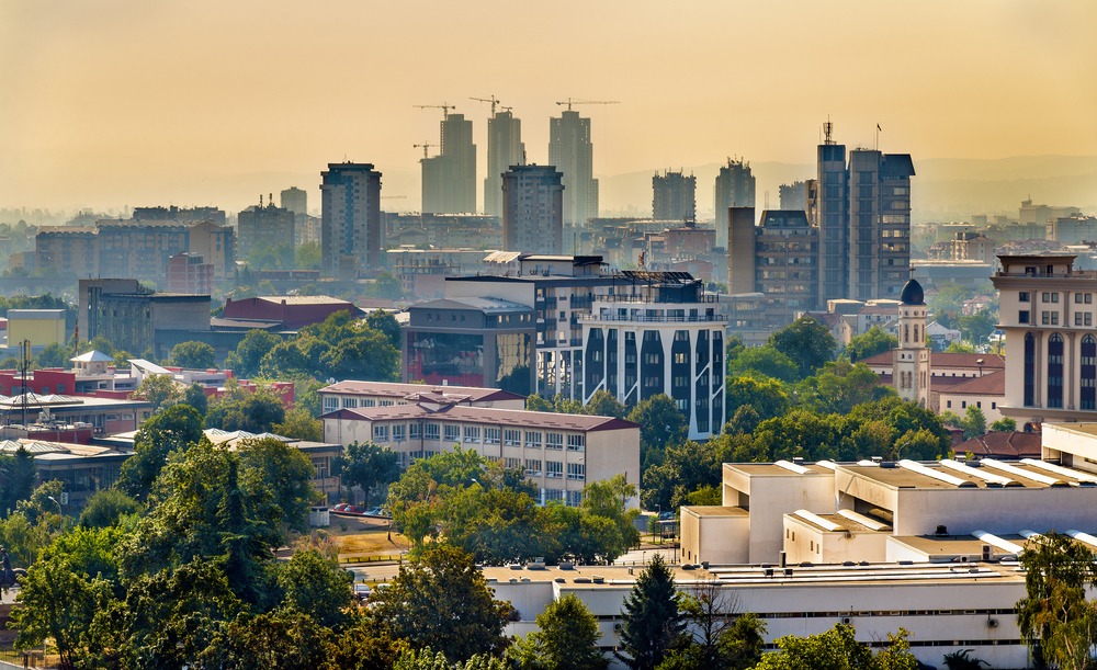 Скопье, Македония – самая загрязненная столица в Европе (по данным ВОЗ). Фото: Shutterstock.com