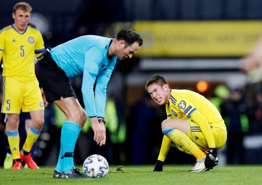 Еуро-2020: Қазақстан құрамасы Шотландия командасынан ұтылды