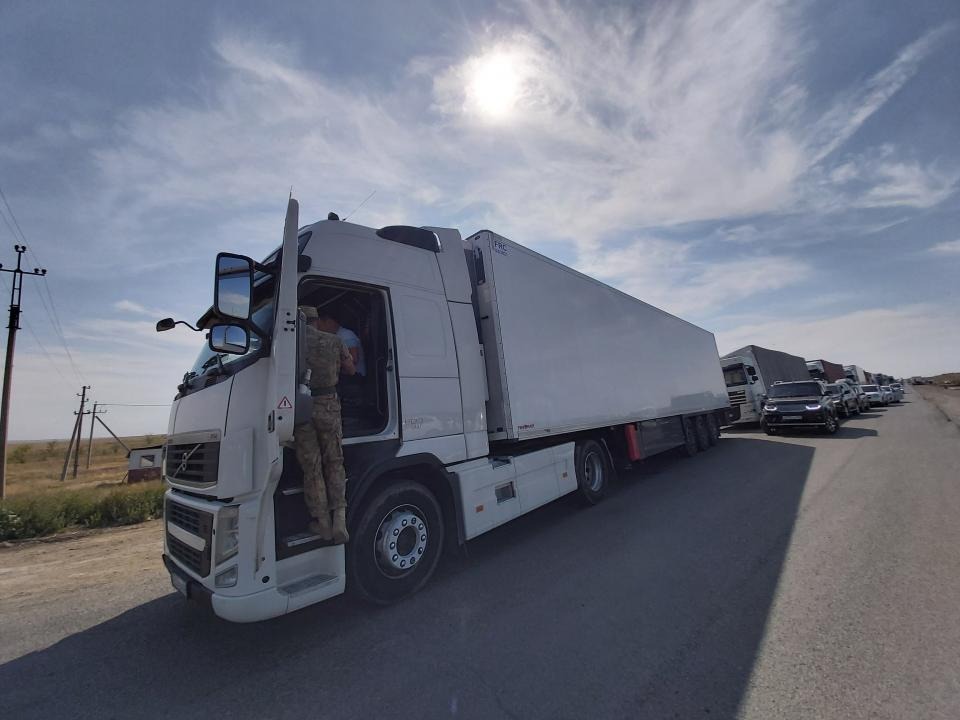 Пограничный пост Сырым в ЗКО. Фото автора