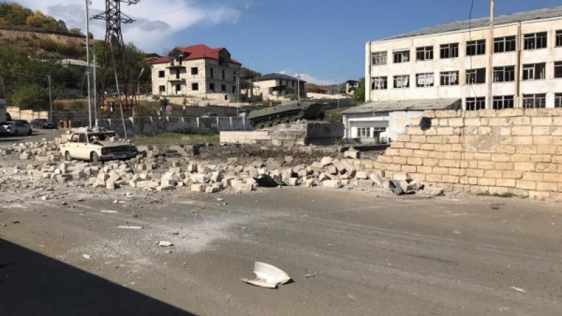 Таулы Қарабақта тағы жарылыс болды