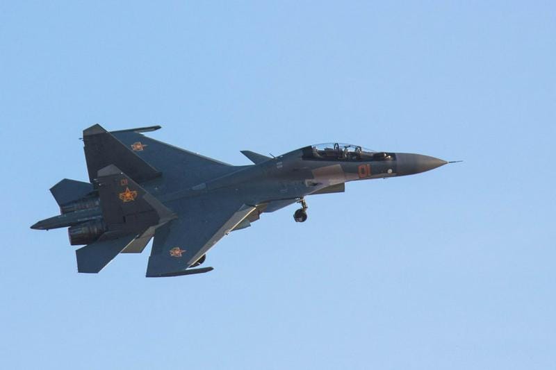 Россия передала Казахстану истребители Су-30СМ