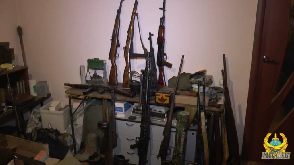 Алматыда атыс қаруын қайта өңдейтін жасырын цех анықталды