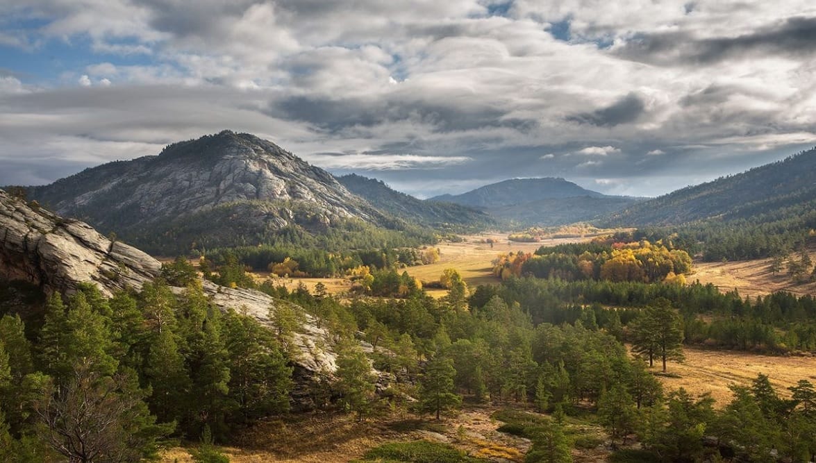 Горы каркаралинска фото