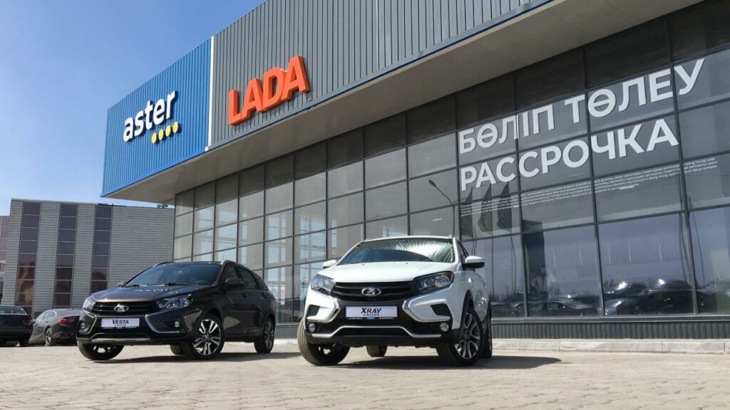 Aster открывает 12 официальных дилерских центров LADA в Казахстане