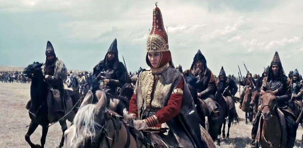 Фото: Кадр из фильма "Томирис"