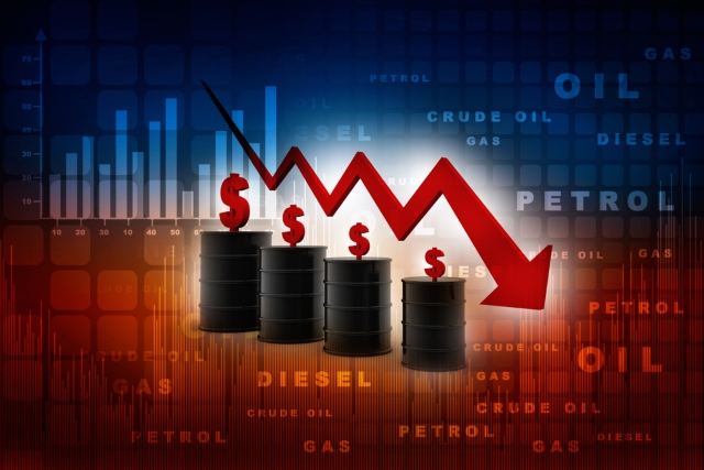 Цены на нефть снижаются: Brent опустилась ниже $65 за баррель