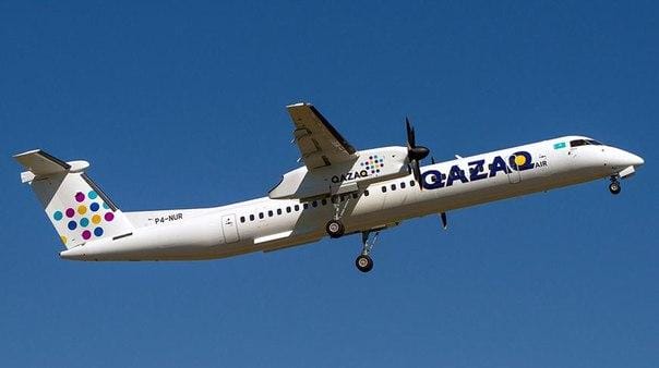 Самолет QAZAQ AIR вернулся в аэропорт по технической причине