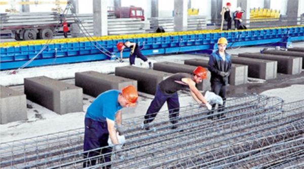 Акмолинский завод выпустил 52,8 тыс. тонн сборных строительных конструкций