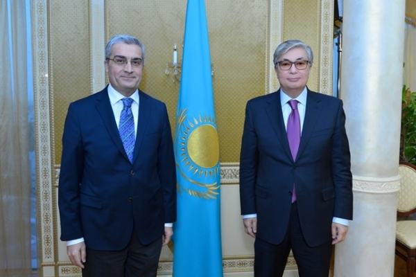 Председатель Сената РК принял посла Турции в Казахстане