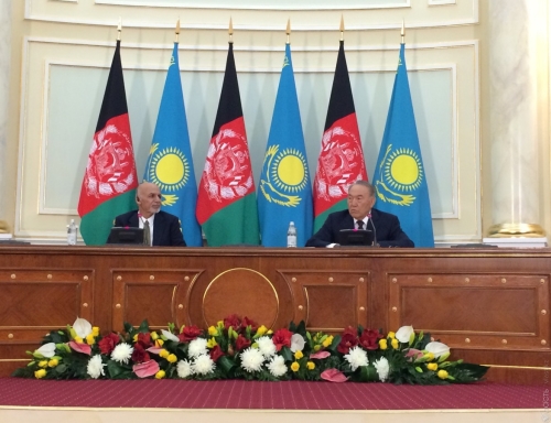 Глава РК провел встречу с Президентом Исламской Республики Афганистан