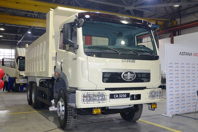 Китайские грузовики казахстанского производства