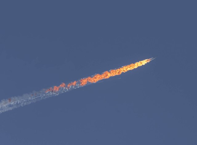 Турция сбила российский самолет-истребитель