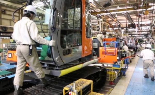 Впервые за 3 месяца сократилось промпроизводство в Японии