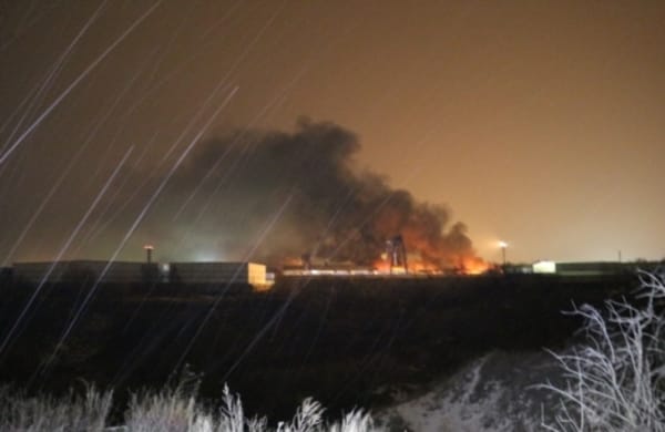 На СВХ в Алматинской области 3 часа тушили пожар