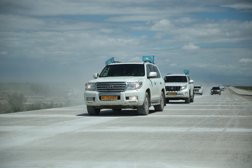 «Нұрлы жол» в действии