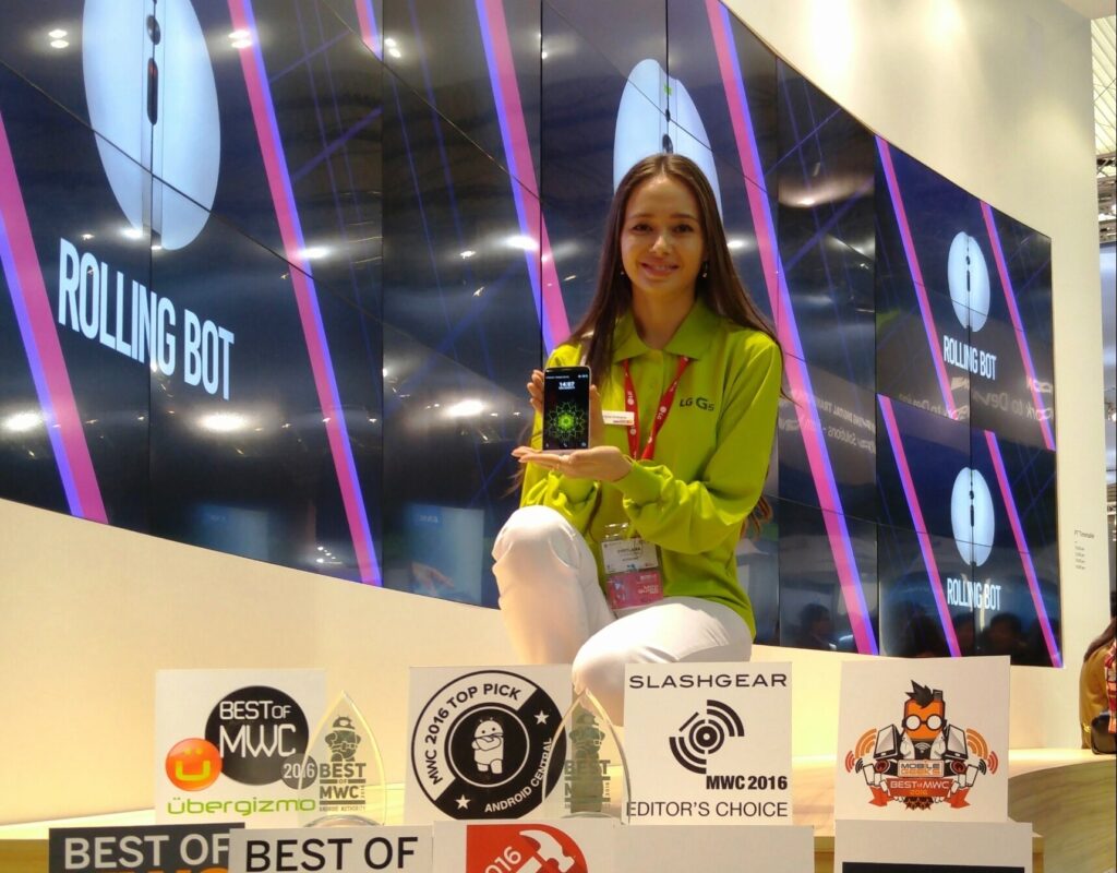 LG G5 и FRIENDS побеждают на выставке MWC 2016