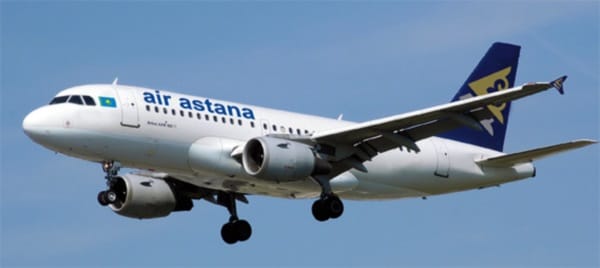 Air Astana внедряет широкополосную связь на борту