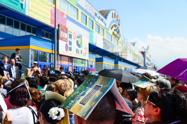 В ТЦ «Адем» произошло задымление