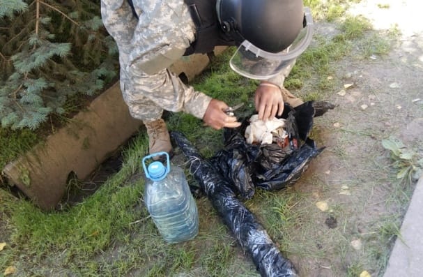 ДВД Алматы задержало 5 человек, у которых изъяты оружие и гранаты