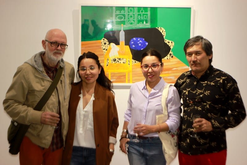 В Алматы открылась выставка итальянской художницы Ирэн Балия