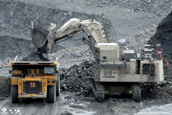 Вес сектора в горнодобывающей отрасли падает