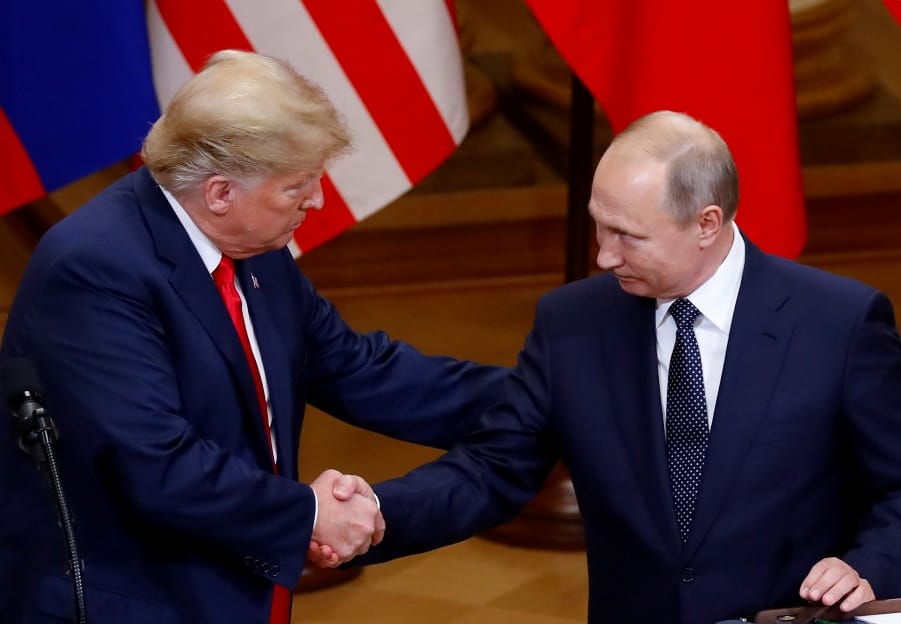 Трамп пригласил Путина посетить США
