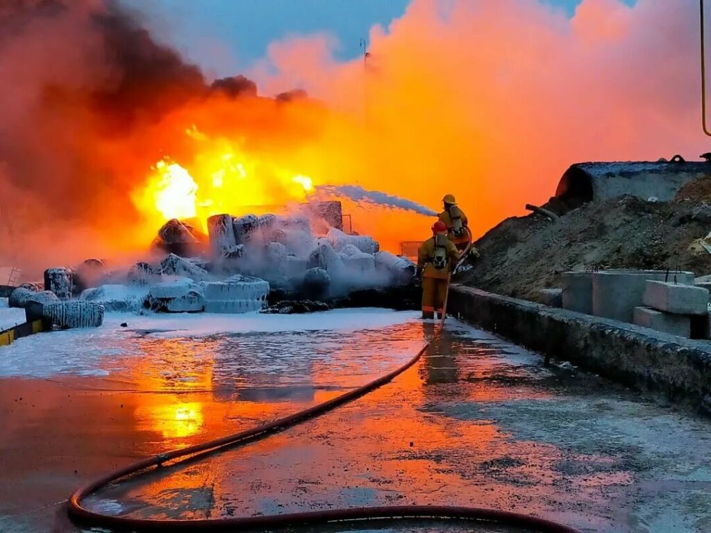 Tengizchevronoil’s contractor reports fire accident