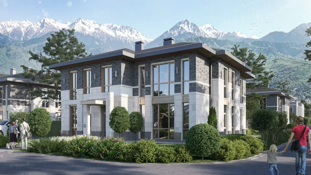 Алматыдағы Baganashil Hills коттедж қалашығының үйлері бұзылуы мүмкін   