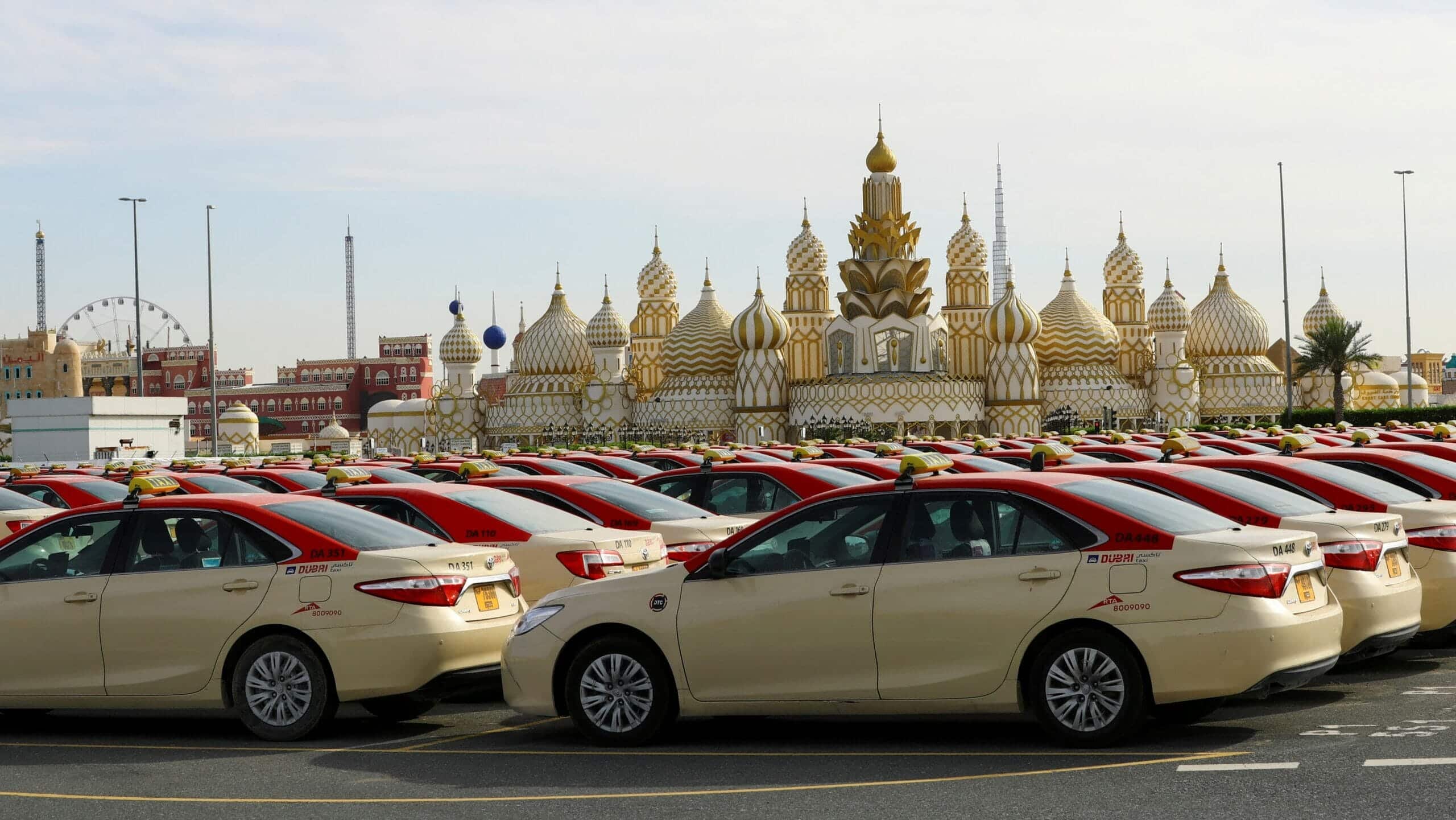 Дубай, такси, Dubai Taxi