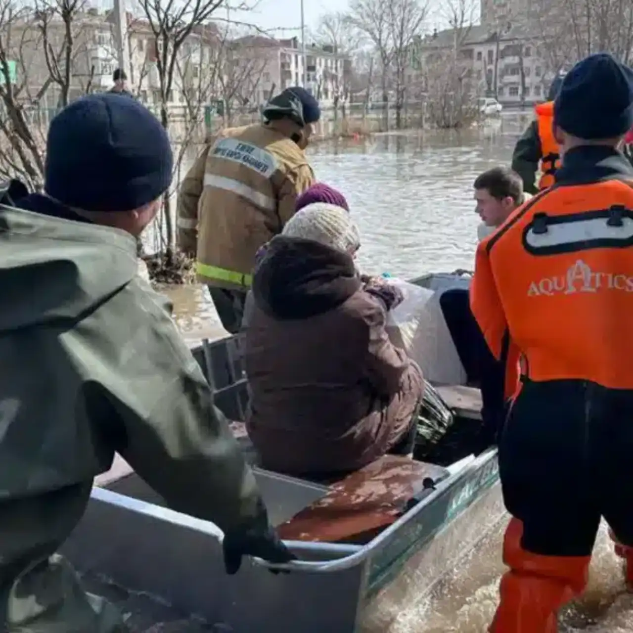 Как Костанай переживает паводки