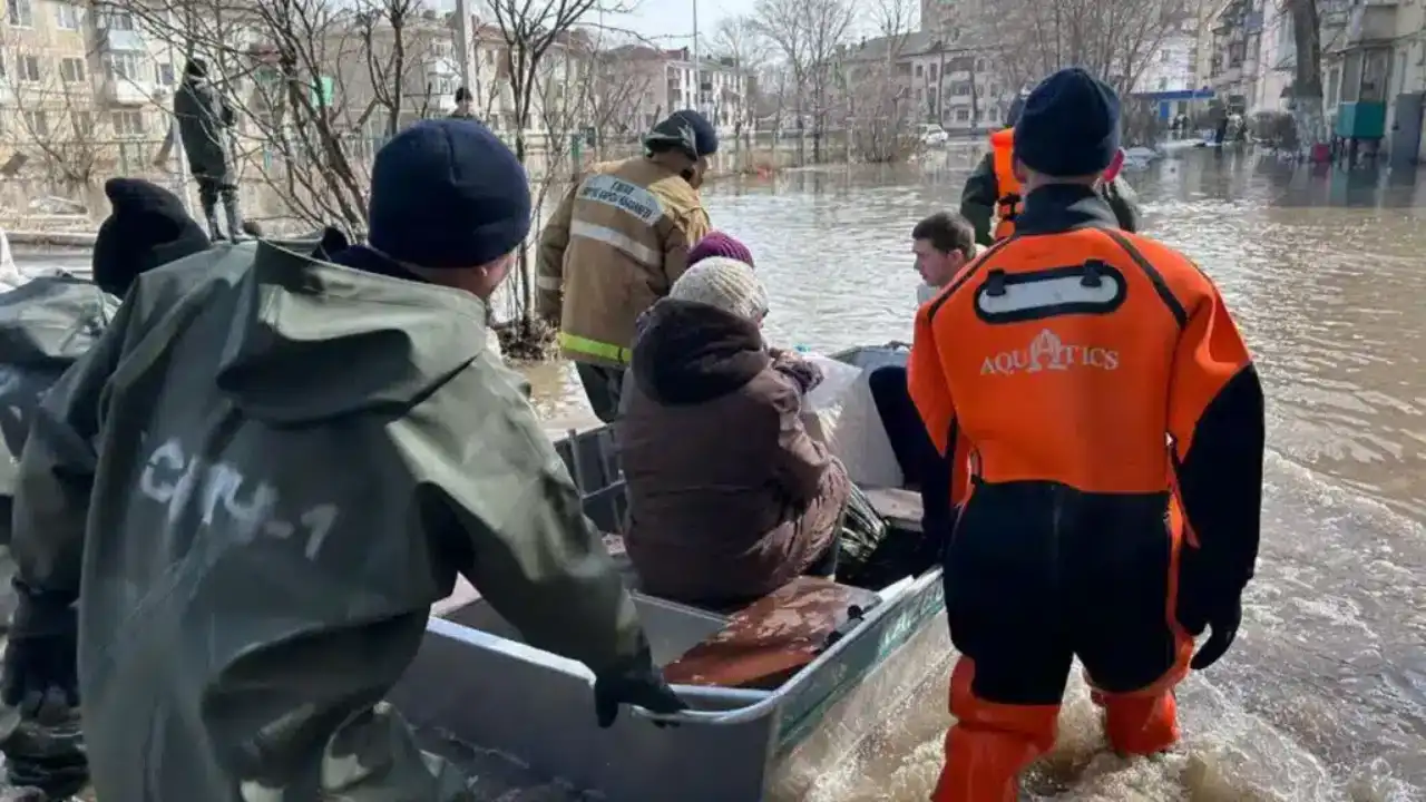 Как Костанай переживает паводки