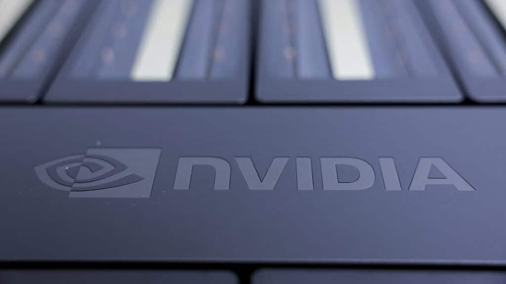 FILE PHOTO: An Nvidia Blackwell GPU is displayed at COMPUTEX in Taipei, Taiwan June 4, 2024. REUTERS/Ann Wang/File Photo