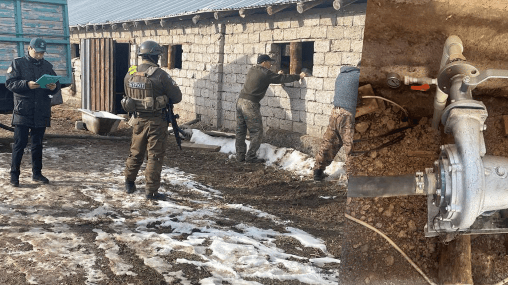 Қылмыстық топ өзбек-қазақ шекарасында туннель арқылы заңсыз мұнай тасымалдаған