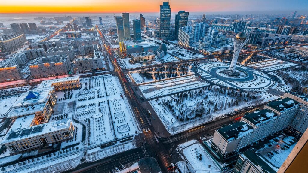 новый район Астаны