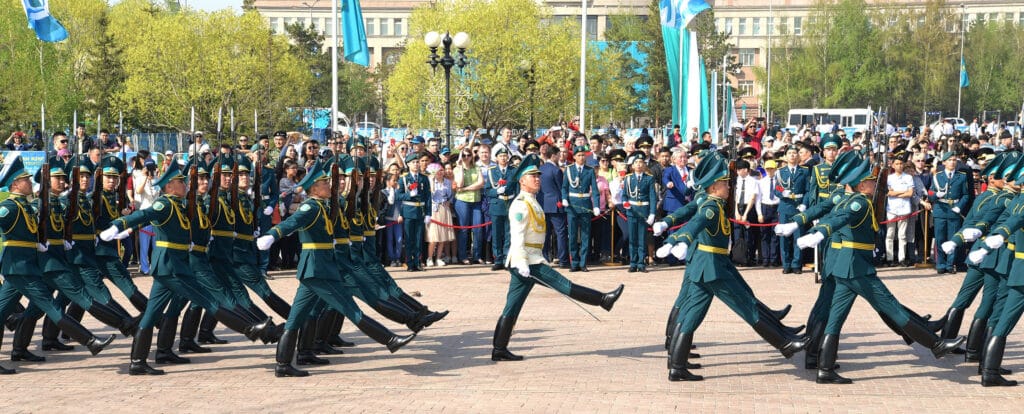 парад Победы в Астане