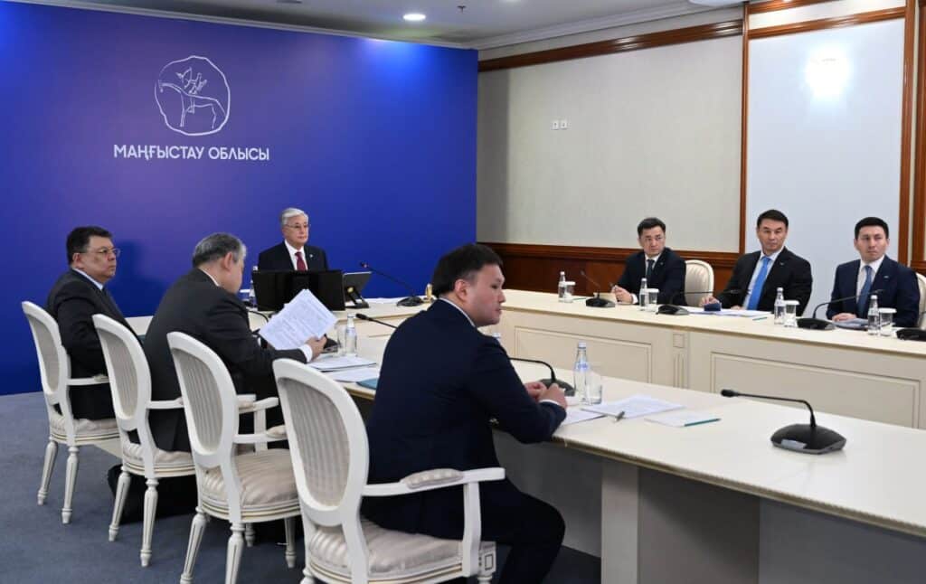 Президент Маңғыстау облысында әлеуметтік сала ақсап тұрғанын айтты