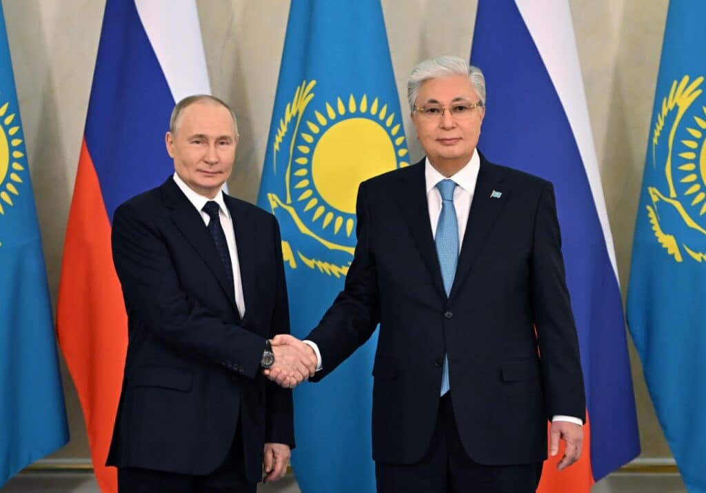 Токаев и Путин