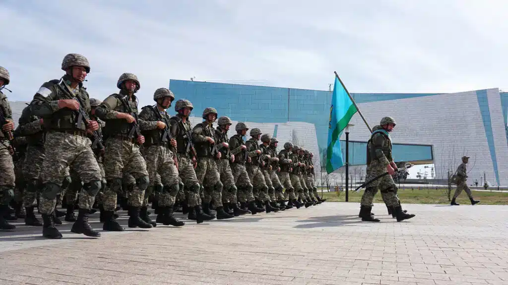 парад в Астане