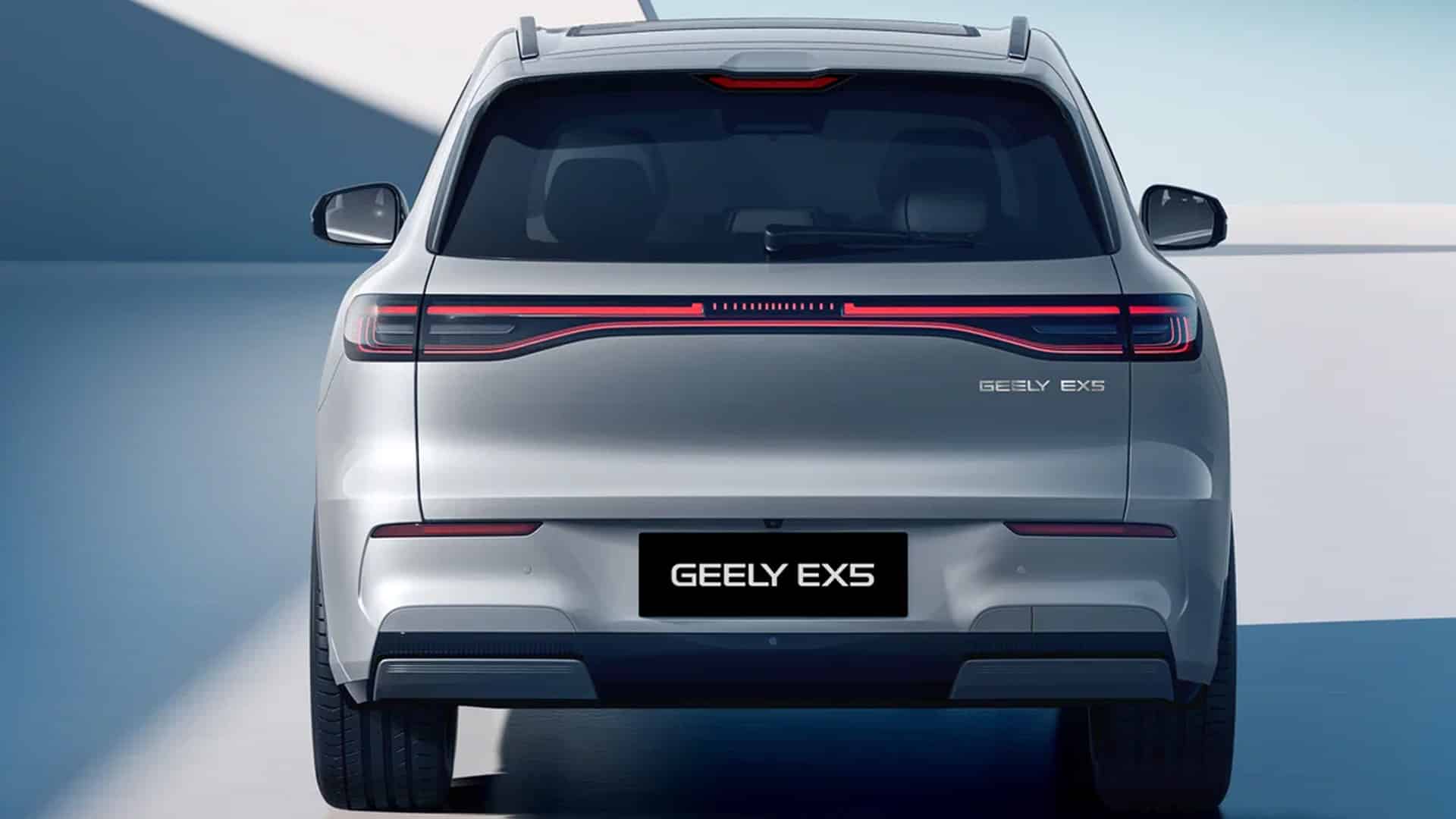 новый кроссовер geely EX5, электрокроссовер Джили Galaxy E5