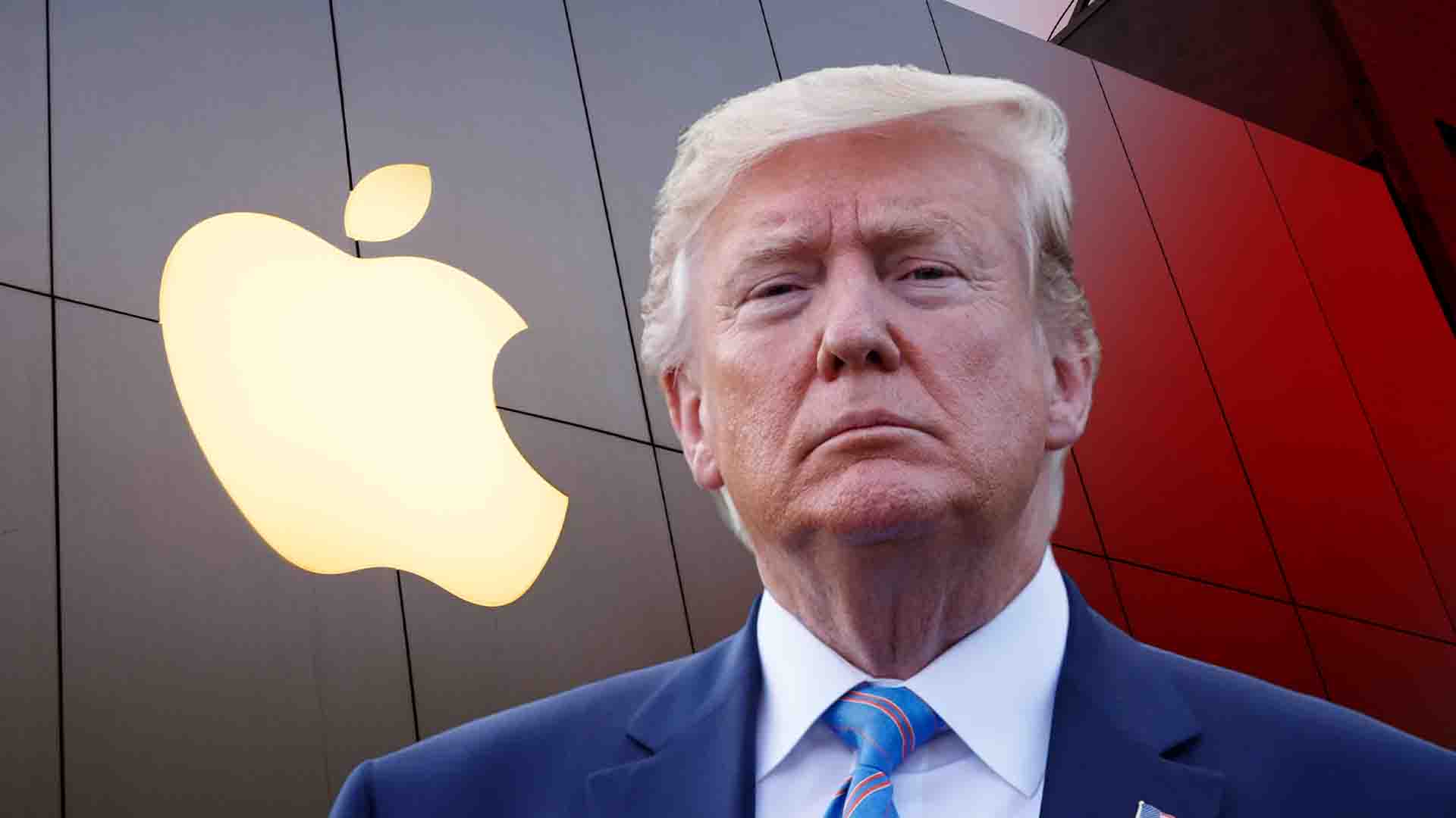 Трамп Apple компаниясының iPhone смартфондарын АҚШ-та өндіргенін қалайды / коллаж: Kursiv.Media, бильд-редактор Ахтам Зиперов
