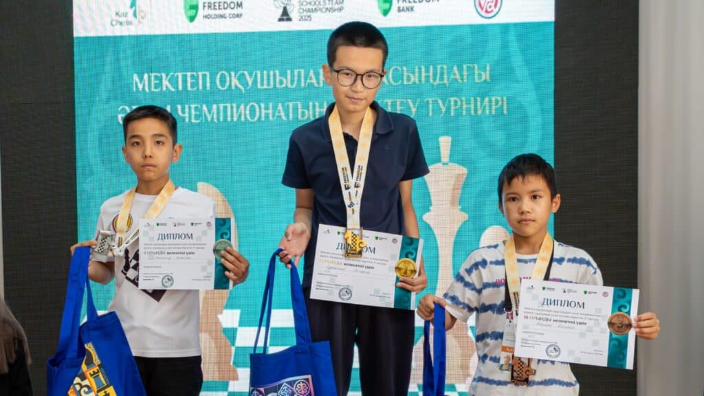 Шахмат ойынынан әлем чемпионатына баратын мектеп оқушылары анықталды / фото: KazChess